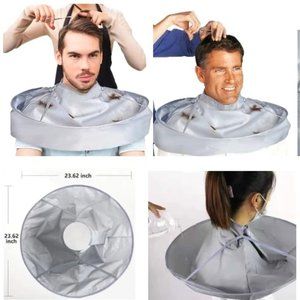 Hair Cutting Apron Cloak Umbrella Hairdressing Cape Catcher Cover Salon Barber